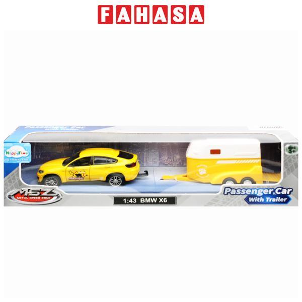 Đồ Chơi Mô Hình Xe Dã Ngoại BMW X6 Và Nhà Di Động 1:43 - MSZ 8346/67387A