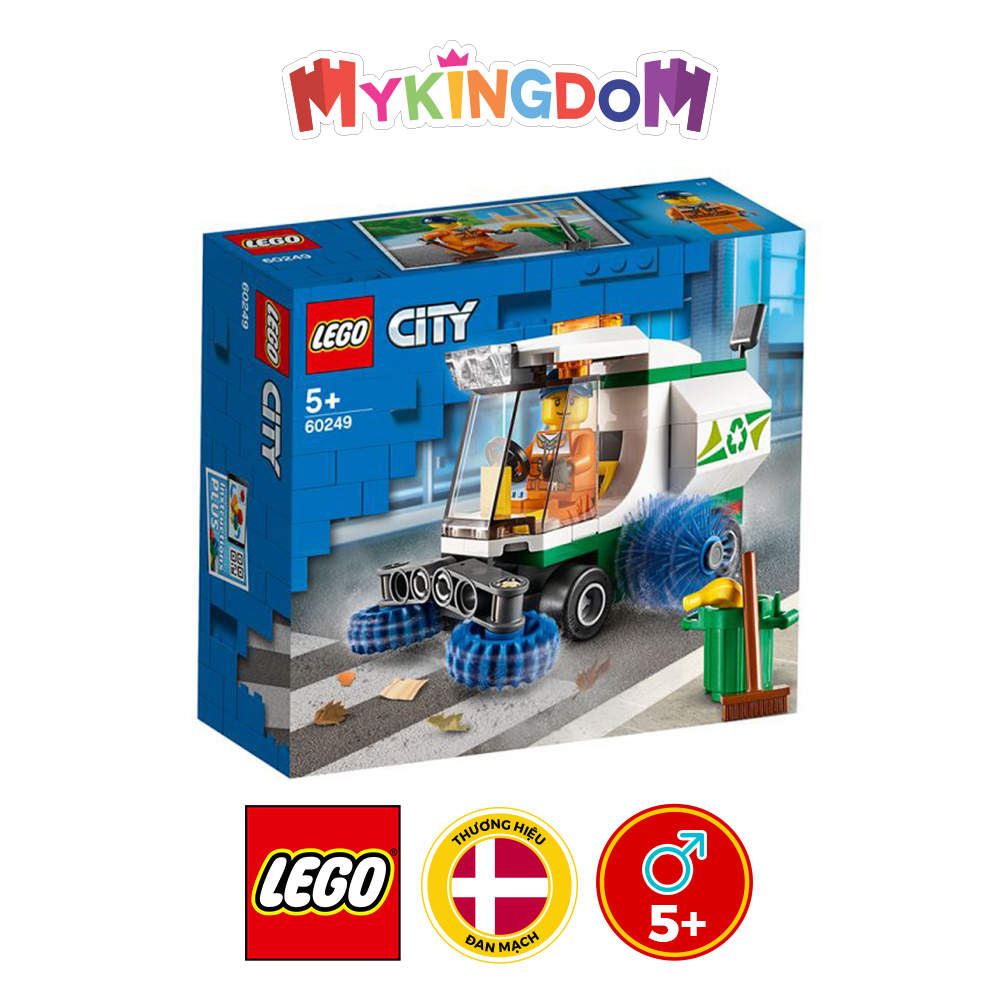 Đồ Chơi Lắp Ráp Lego City Xe Quét Đường 60249 (89 Chi Tiết)