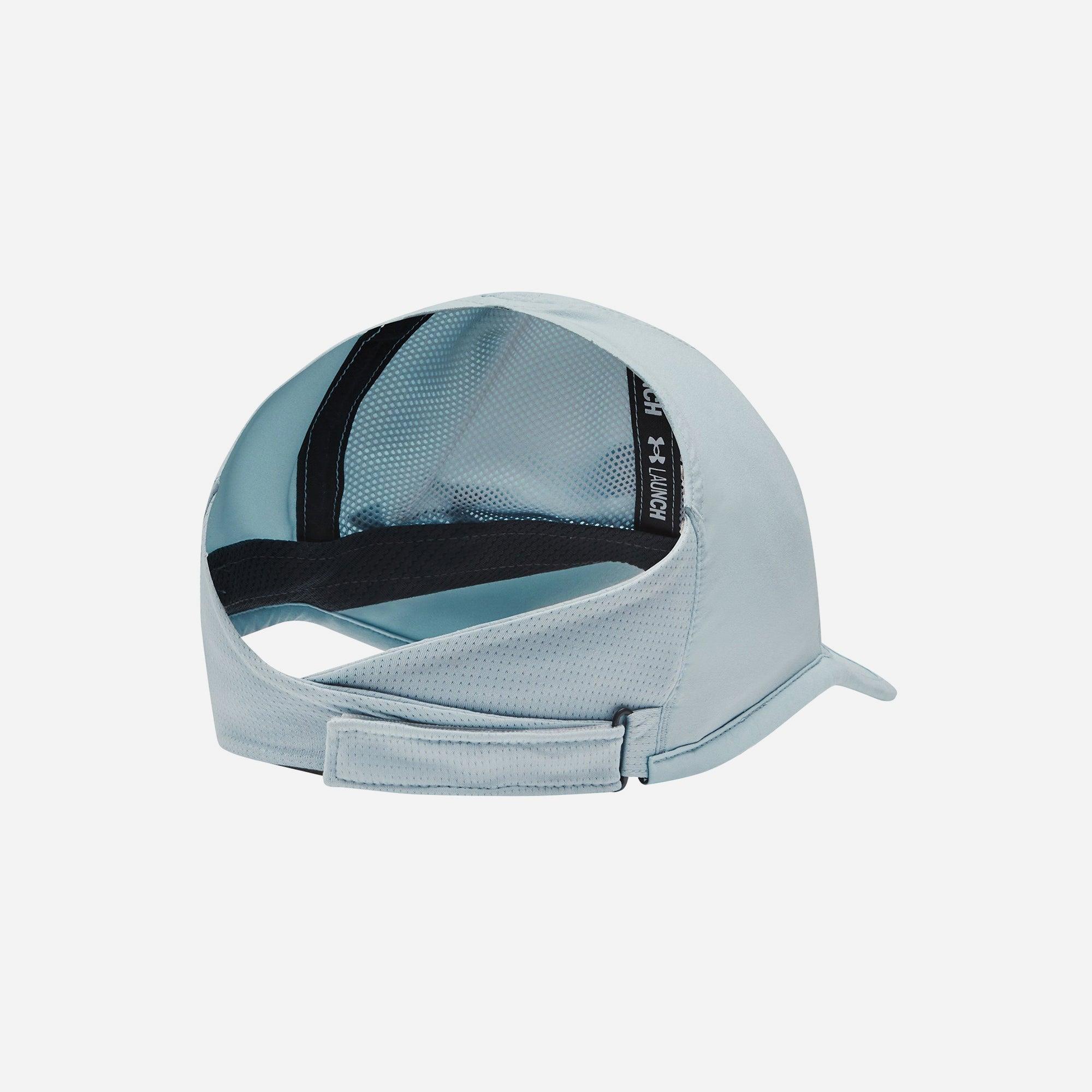 Nón thể thao unisex Under Armour Isochill Running Cap W Breaker Blue/Breaker Blue/Refl - 1369798-478