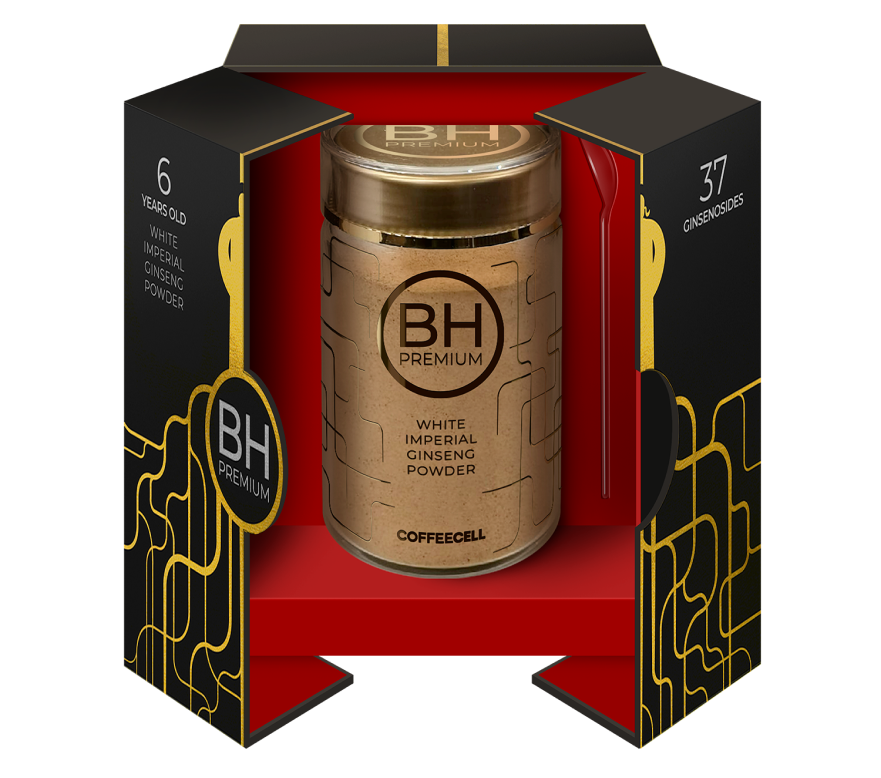 Bột Nhân Sâm Thượng Hạng BH Premium Với Bạch Sâm Hoàng Đế COFFEECELL - Dinh Dưỡng Thần Kinh, Năng Lượng & Sức Mạnh - Hàng Chính Hãng