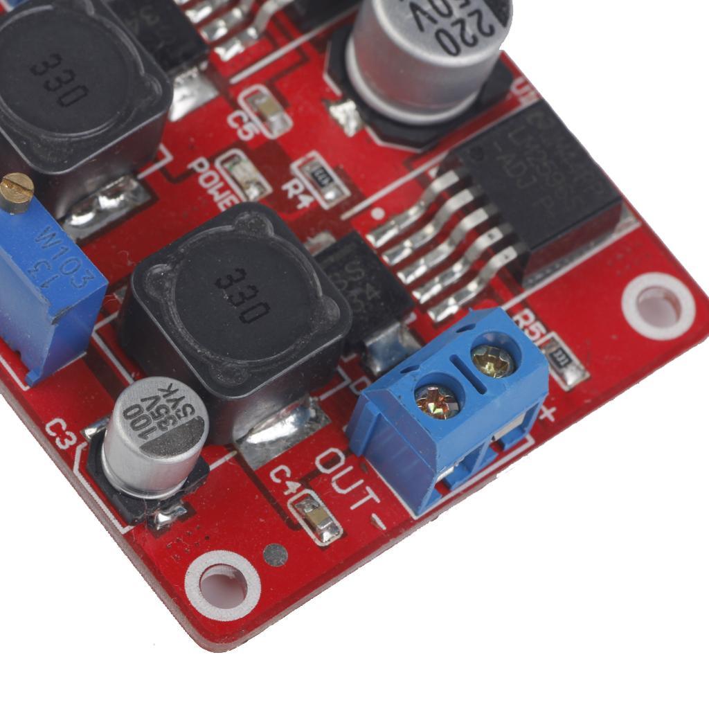 Buck Boost Converter,DC-DC Step Up Down Regulator 3.5-28V to 1.25V-26V 2 Set
