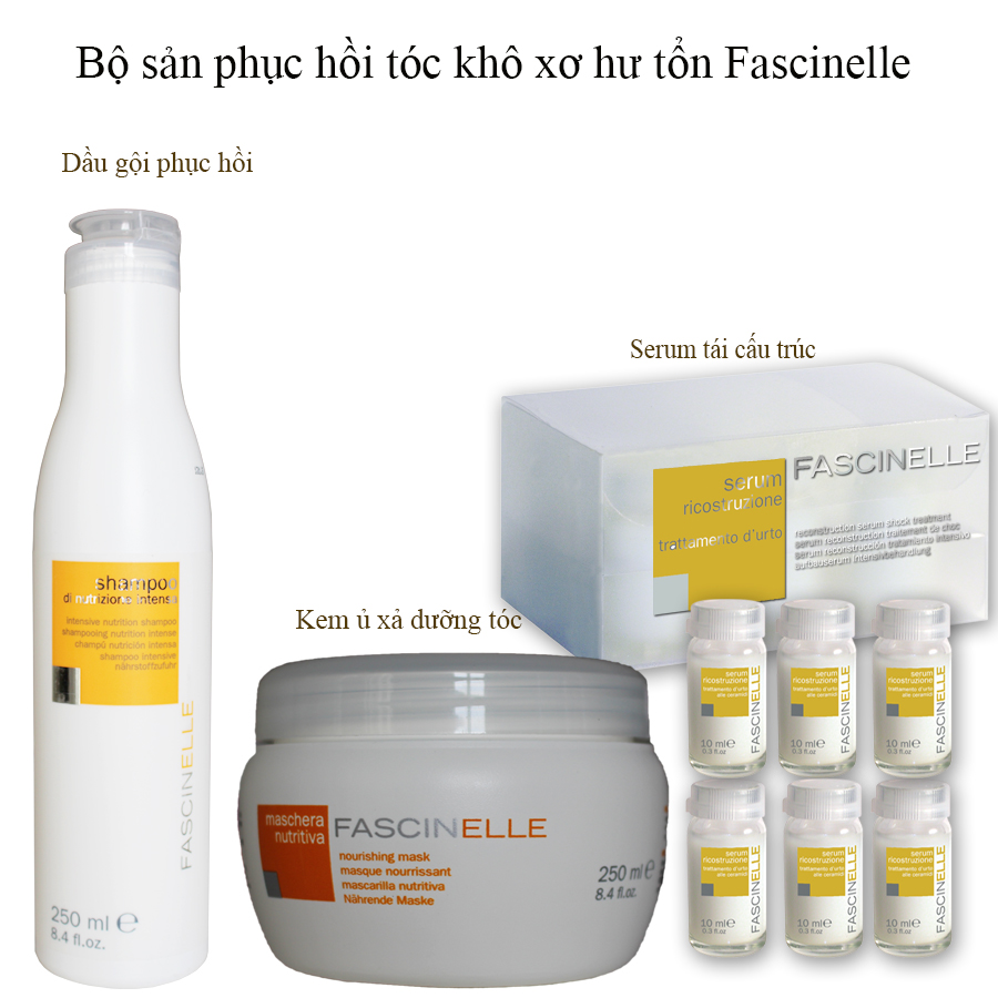 Kem ủ xả dưỡng tóc FASCINELLE NOURISHING MASK - DMC010