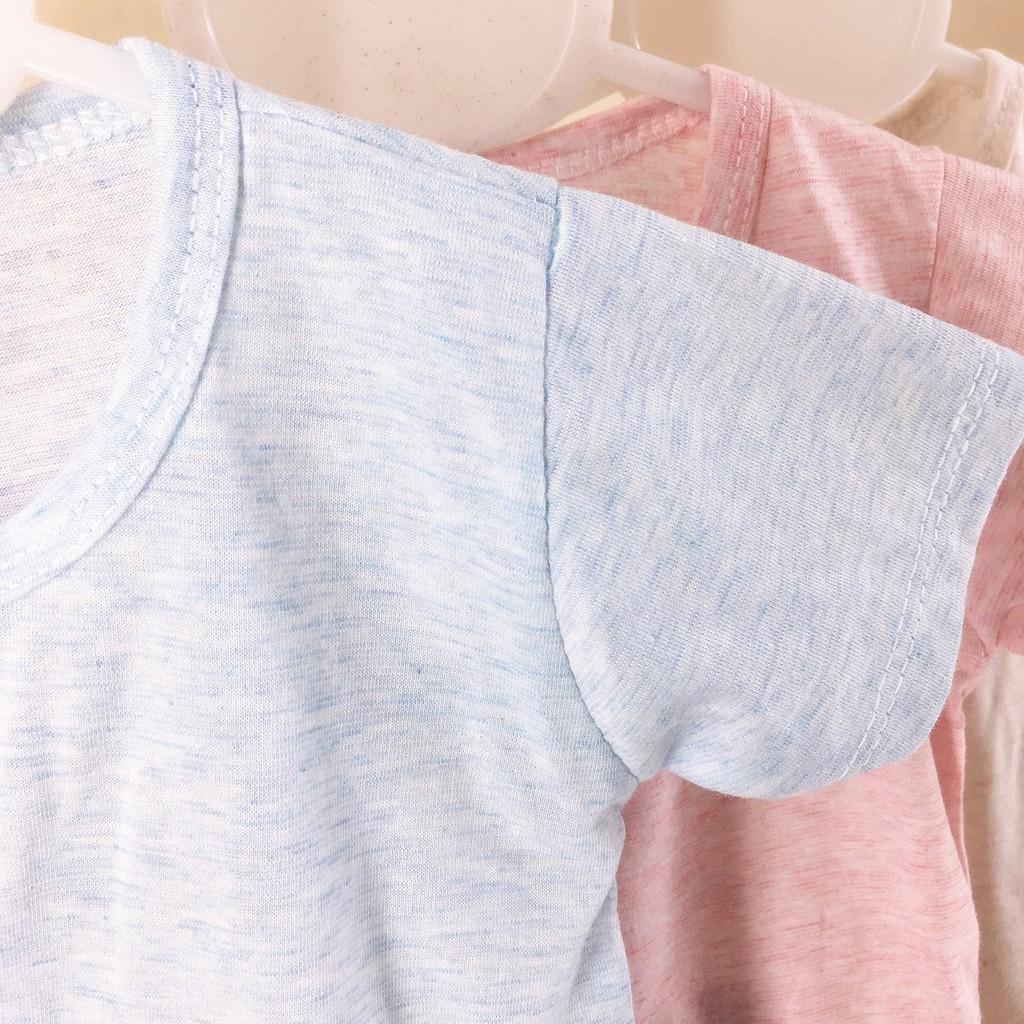 Bộ cộc tay cho bé trai gái sơ sinh quần áo trẻ em vải cotton loang co giãn thoáng mát – BCT02