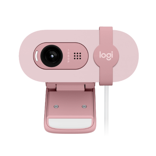 Webcam Logitech Brio 100 Full HD 1080p - Hàng Chính Hãng