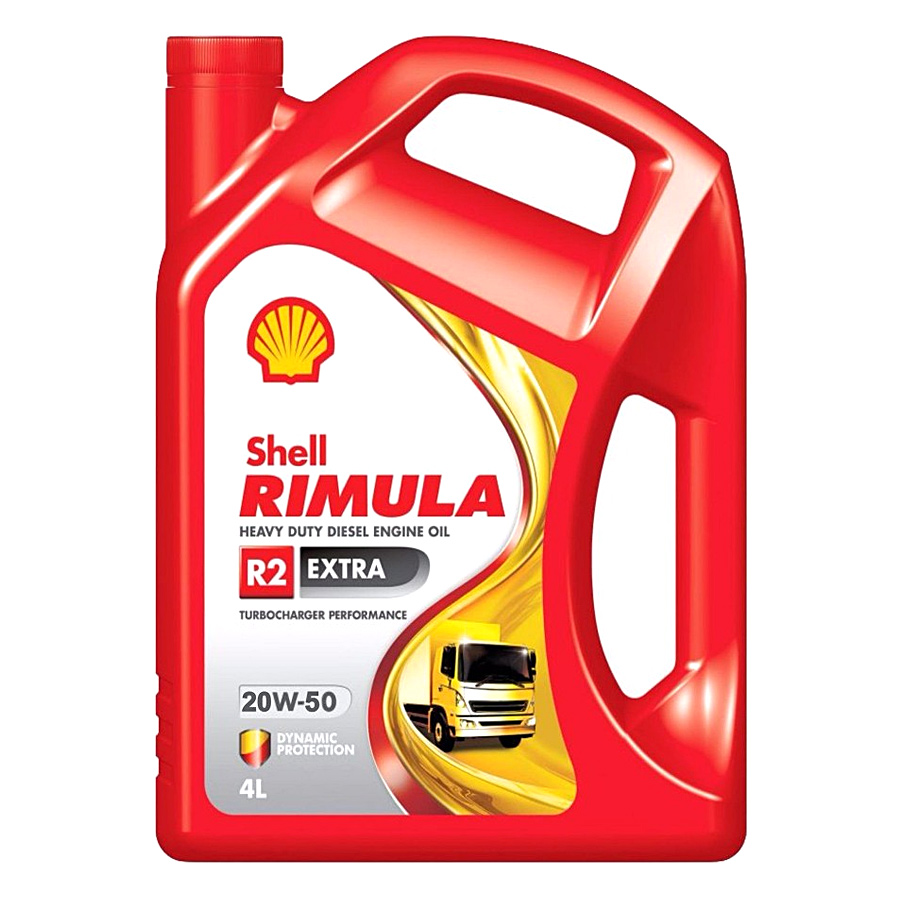 Nhớt Shell Rimula R2 Extra 20W50  (4L)