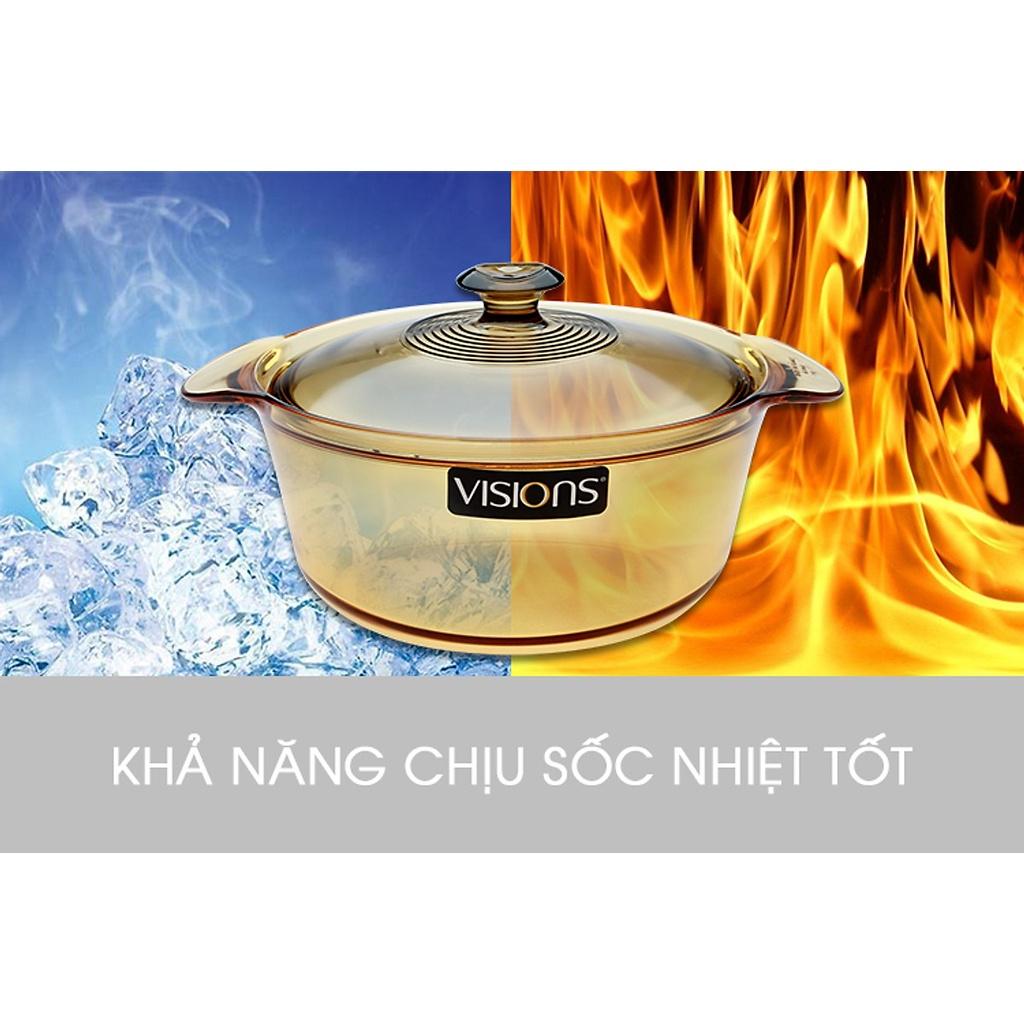 Nồi Thủy Tinh Visions VSF-28 - Phân phối bởi CTCP ABMA VN Showroom 52 Hoàng Diệu, P13, Q4, TPHCM