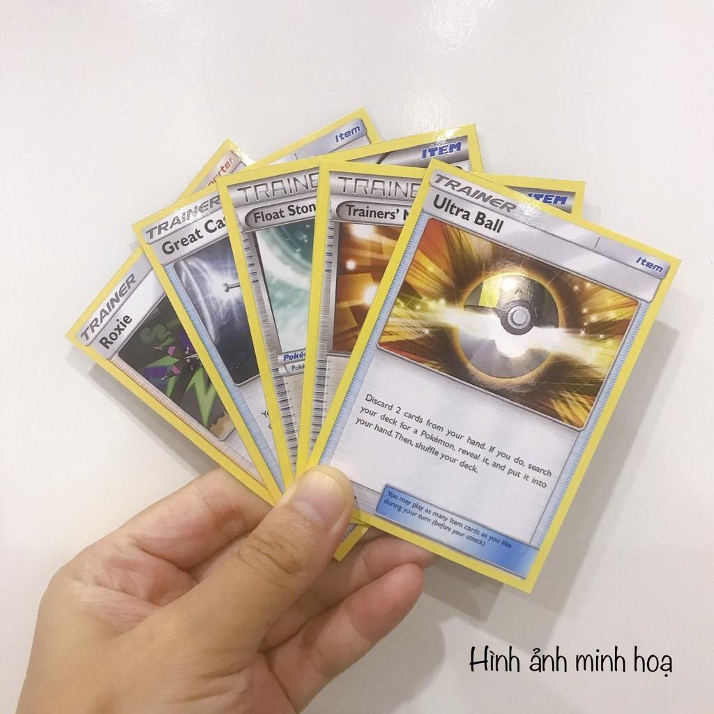 Combo 40 thẻ bài Pokémon in - Giao ngẫu nhiên