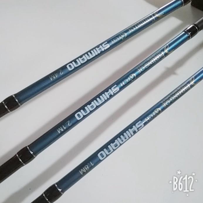 Bộ cần câu lure Shimano máy đứng 2 ngọn độ cứng ML và M