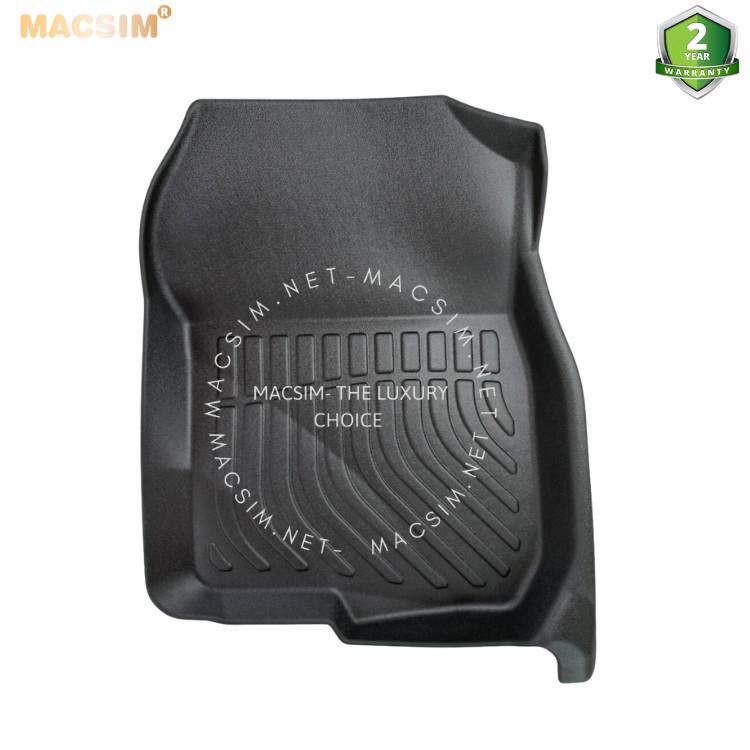Thảm lót sàn xe ô tô Honda CRV 2017 -2022 Nhãn hiệu Macsim chất liệu nhựa TPE màu đen hàng loại 2