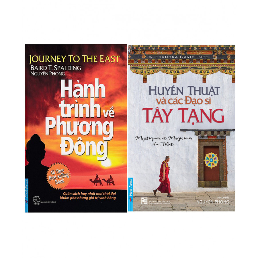 Combo Hành Trình Về Phương Đông + Huyền Thuật Và Các Đạo Sĩ Tây Tạng