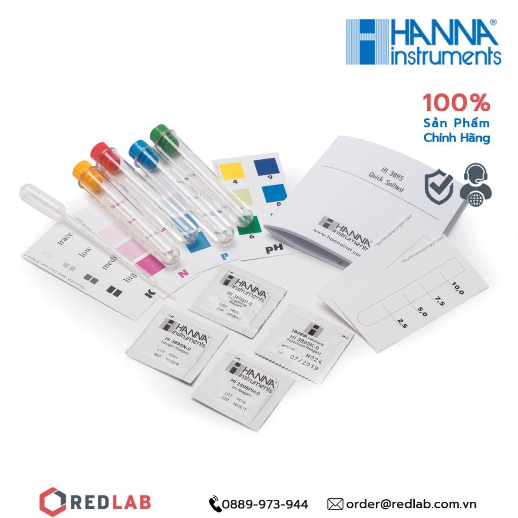 Dụng cụ đo pH và dinh dưỡng NPK trong đất / trong nước Hanna HI3895 và HI3896