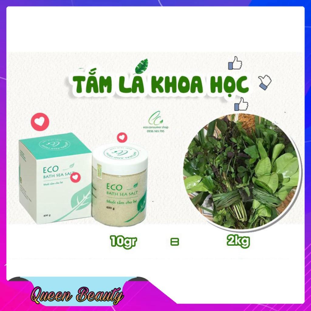 MUỐI TẮM BÉ Eco 200G - Muối tắm bé sinh dược- Muối tắm Eco hết rôm sảy mề đay - Muối tắm bé thảo dược hết dị ứng