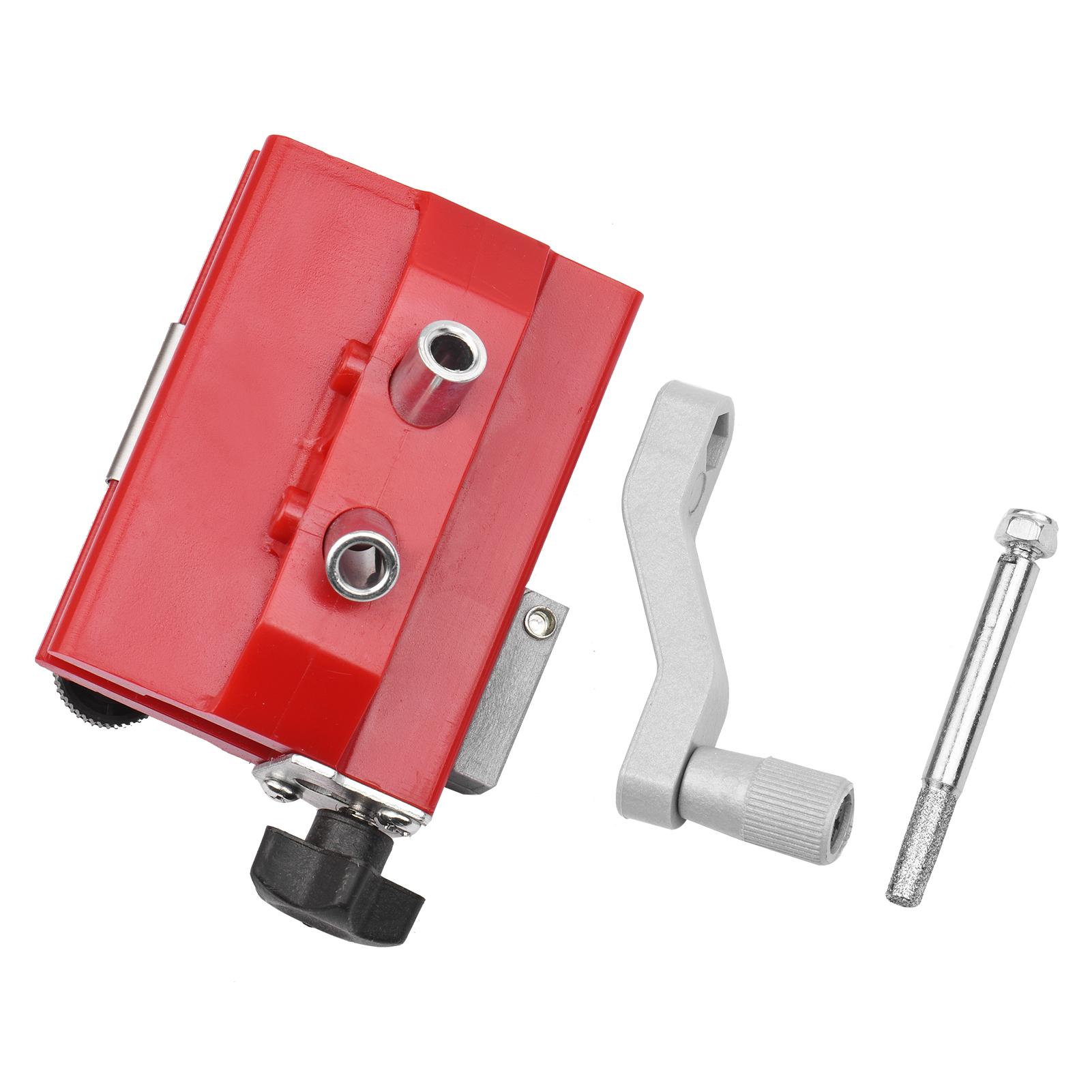 Manual Chainsaw Chain Sharpener Portable Hand-cranked Saw Chain Grinder Household Sharpening Tool Grinding Machine Accessory for Chain