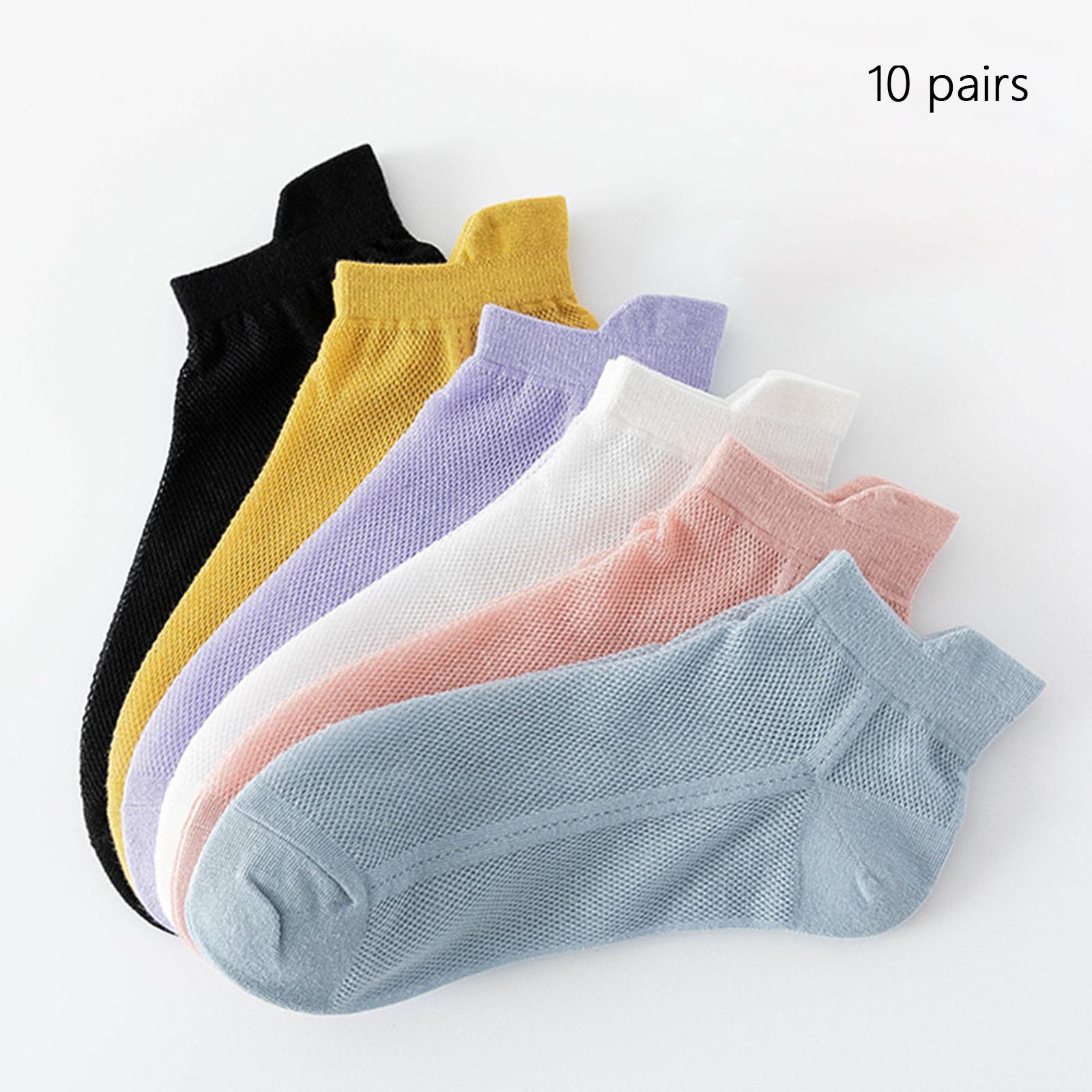 Ankle Boat Socks, Short Socks Hosiery Casual Socks, Multicolour Fashion, Invisible Sock No Show Socks for Outdoor Sports Indoor Trainer