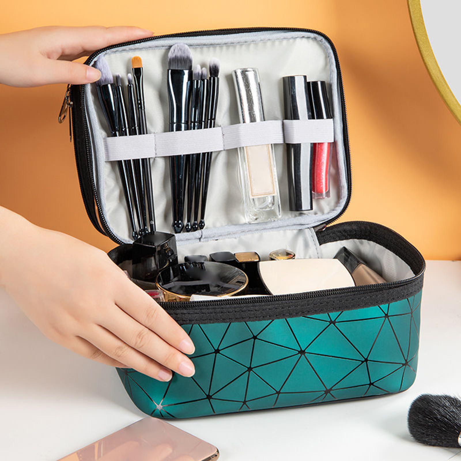 Makeup Cosmetic Bag Container Waterproof Storage Wash Bag for Women Brushes Accessories