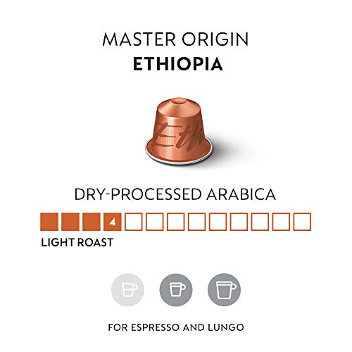 Cà Phê Viên Nén NESPRESSO Chính Hãng Dòng Ethiopia Độ Mạnh 04, New Date 2023