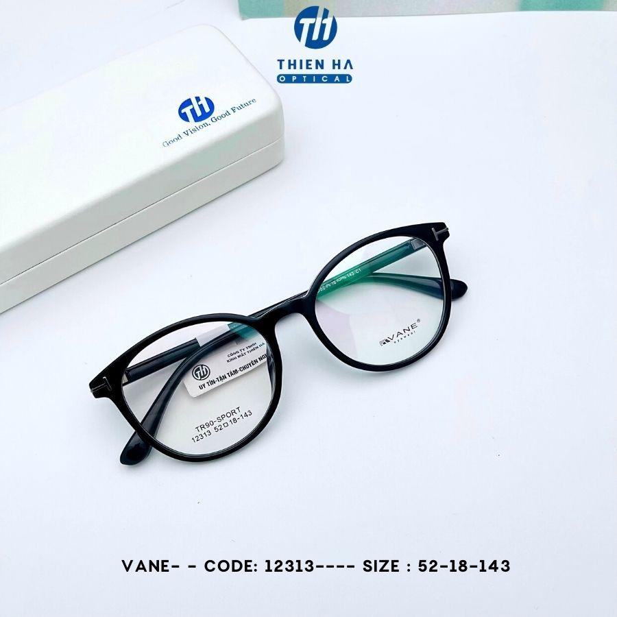 Gọng kính mắt THIÊN HÀ OPTICAL dáng oval mèo chất liệu nhựa dáng tròn nhiều màu VANE 12313