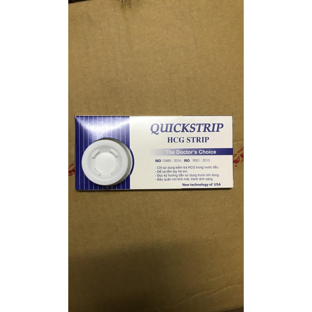 Combo 24 que thử thai Quickstrip ( một hộp )