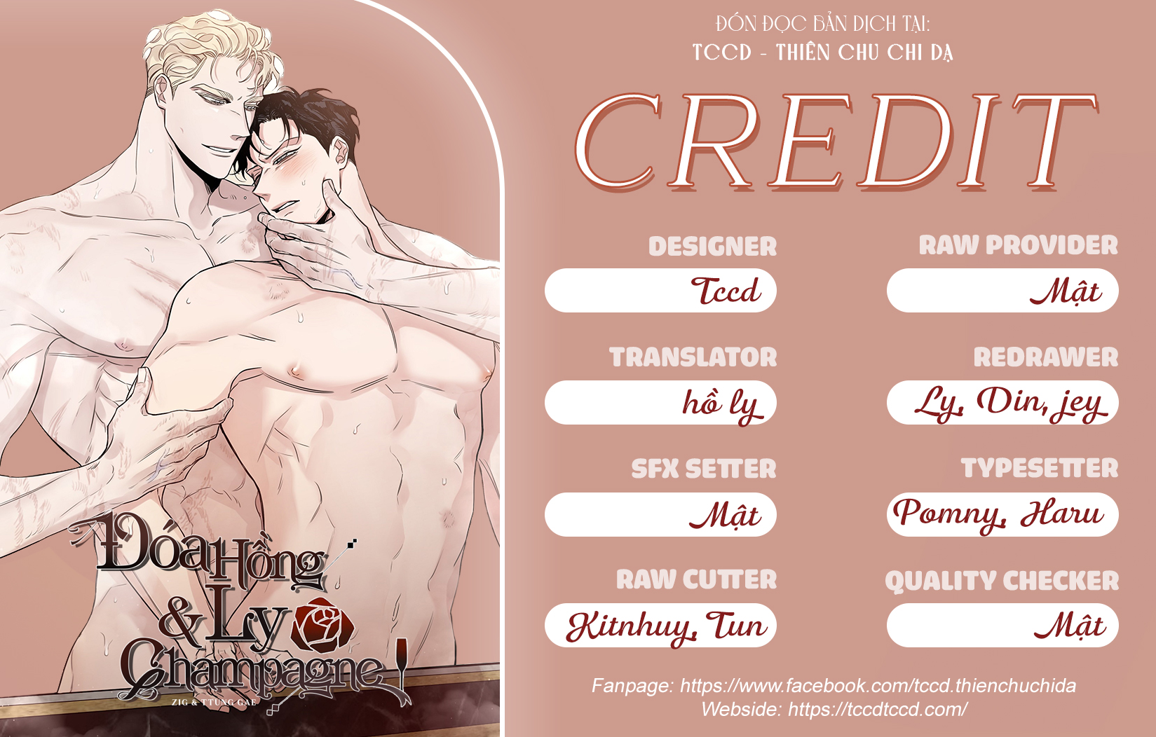 đoá hồng và ly champagne chapter 0.3 2
