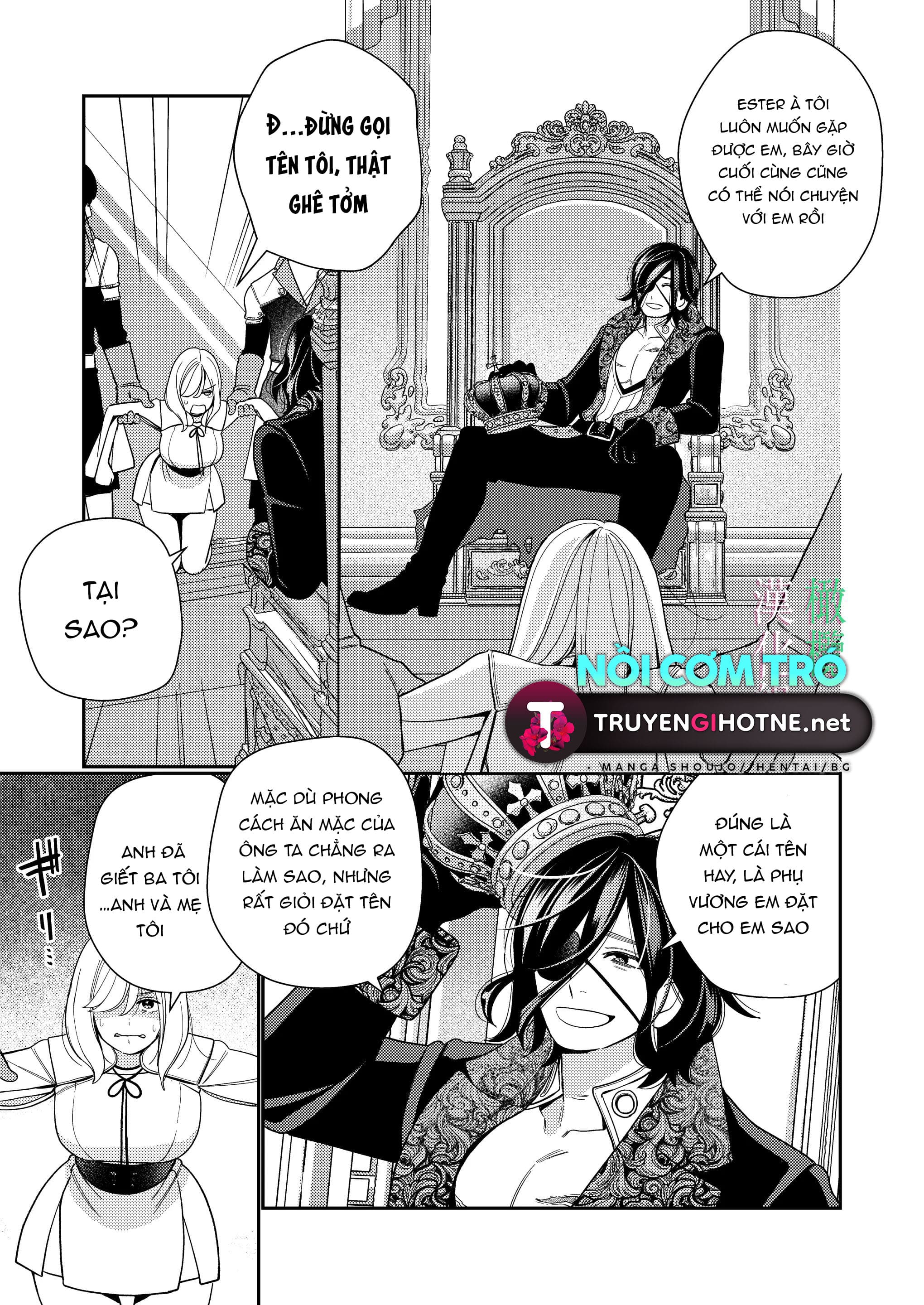 thánh nữ rơi vào tay vị vua nước thù địch chapter 3 10