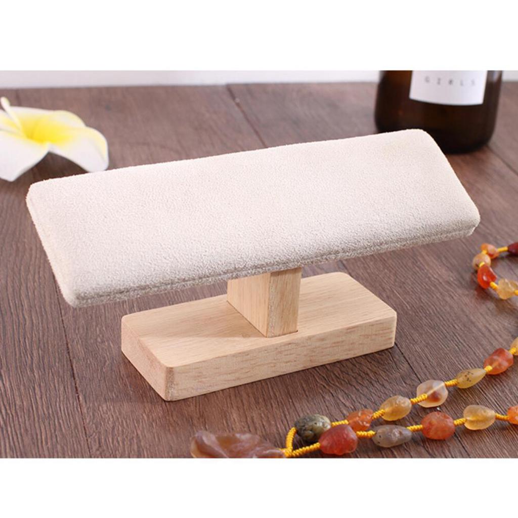 2pcs T-bar Watch Display Stand Jewelry Bracelets Holder Stand for Showcase