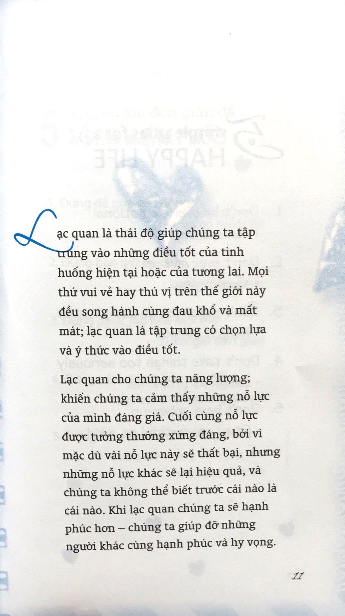 Hãy Lạc Quan Để Vui Sống