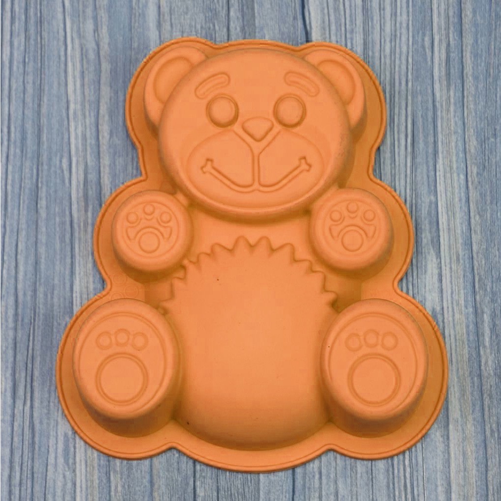 Khuôn silicon hình gấu  trúc