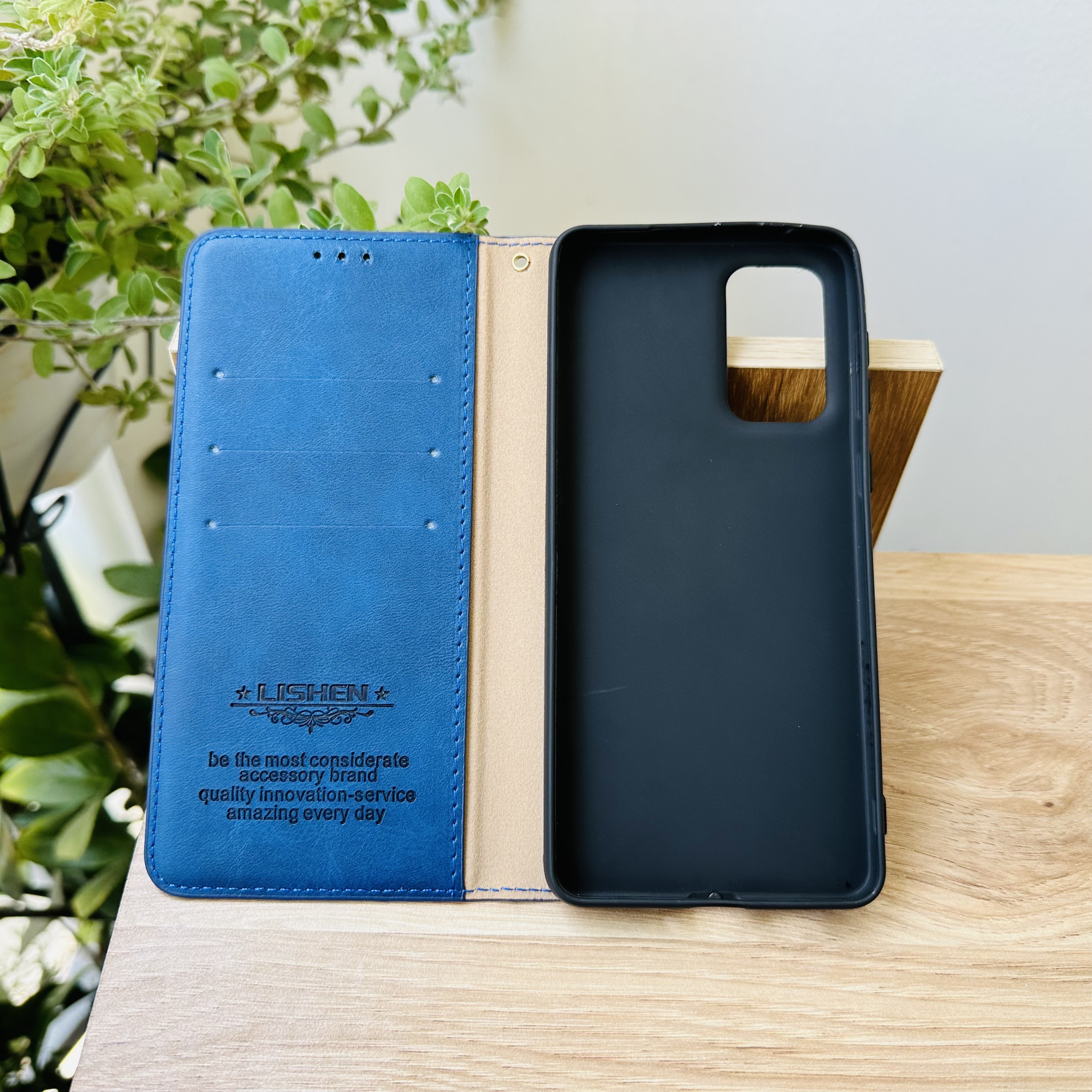 Bao da dành cho Galaxy A73 Lishen - Hàng chính hãng