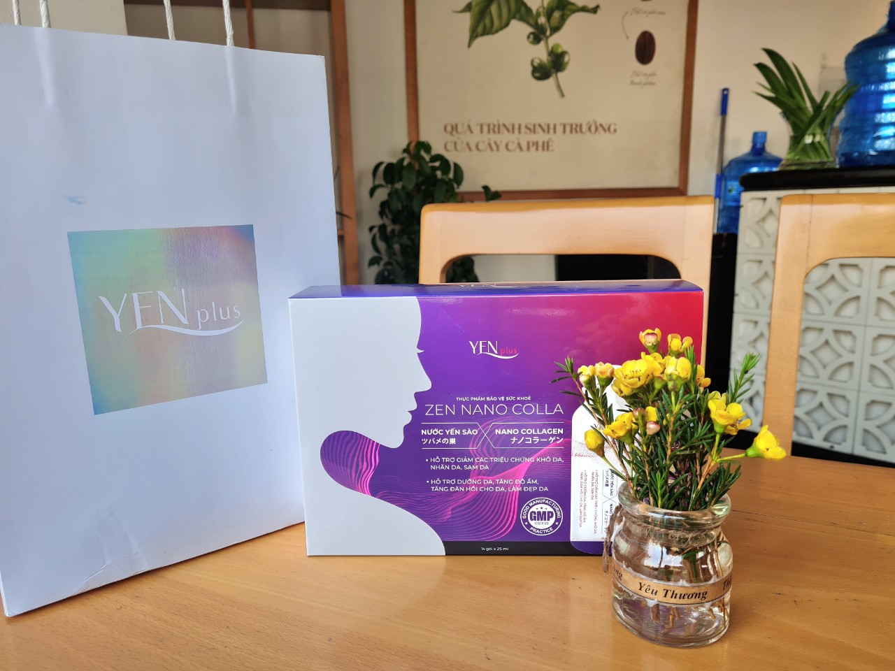 Nước Uống Làm Đẹp Yến Sào Nano Collagen - Zen Nano Colla