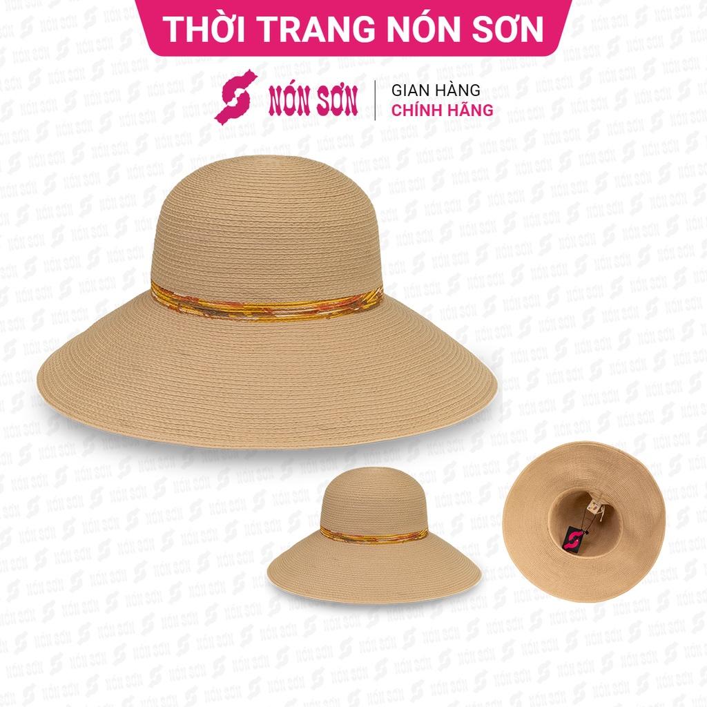 Mũ vành thời trang NÓN SƠN chính hãng XH001-89A-KM1