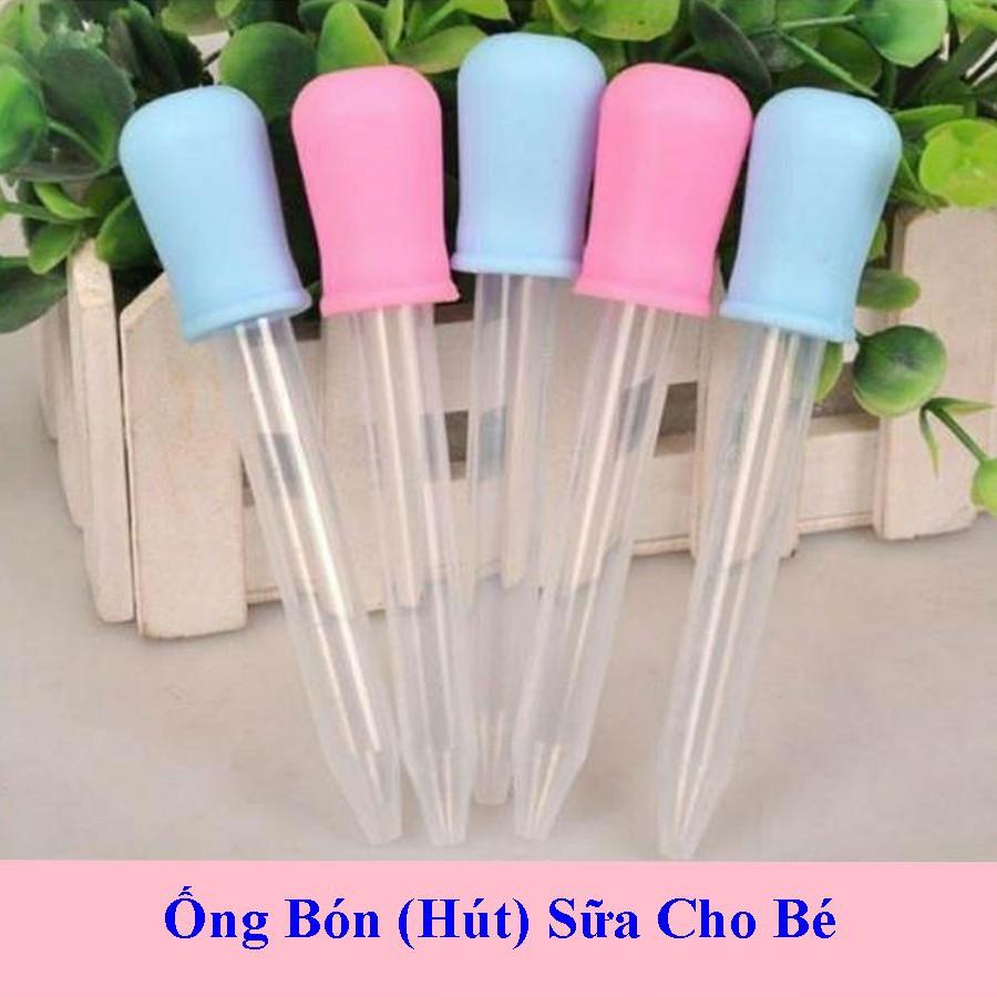 Ống bón sữa 5ml cho bé, Ống hút sữa bón thuốc cho bé tiện dụng