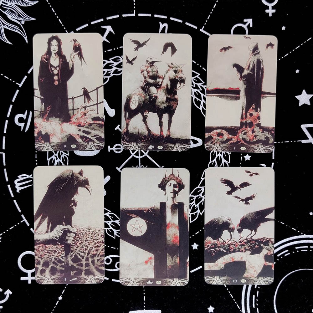 Bộ Bài Murder of Crows Tarot Kẻ Đưa Thông Điệp