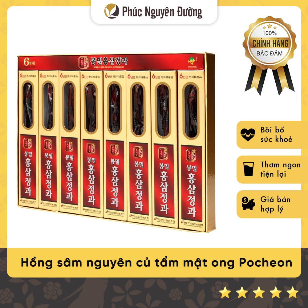 Sâm củ tẩm mật ong Pocheon Hàn Quốc