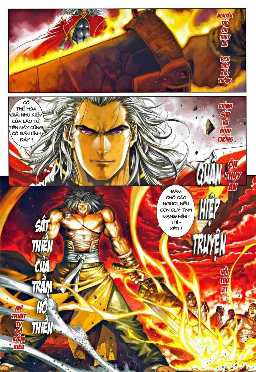 ôn thuỵ an quần hiệp truyện chapter 21 2