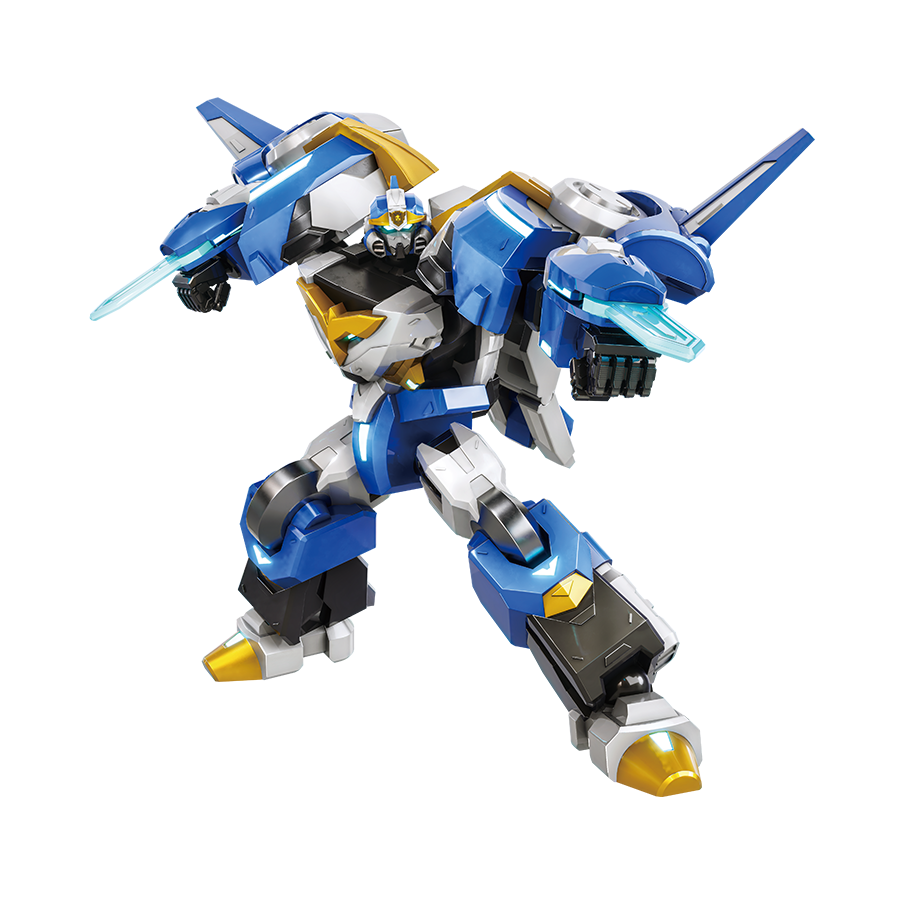 Đồ Chơi Robot Siêu Cảnh Sát Bầu Trời Jet Cop Phong Năng Miniforce 505005