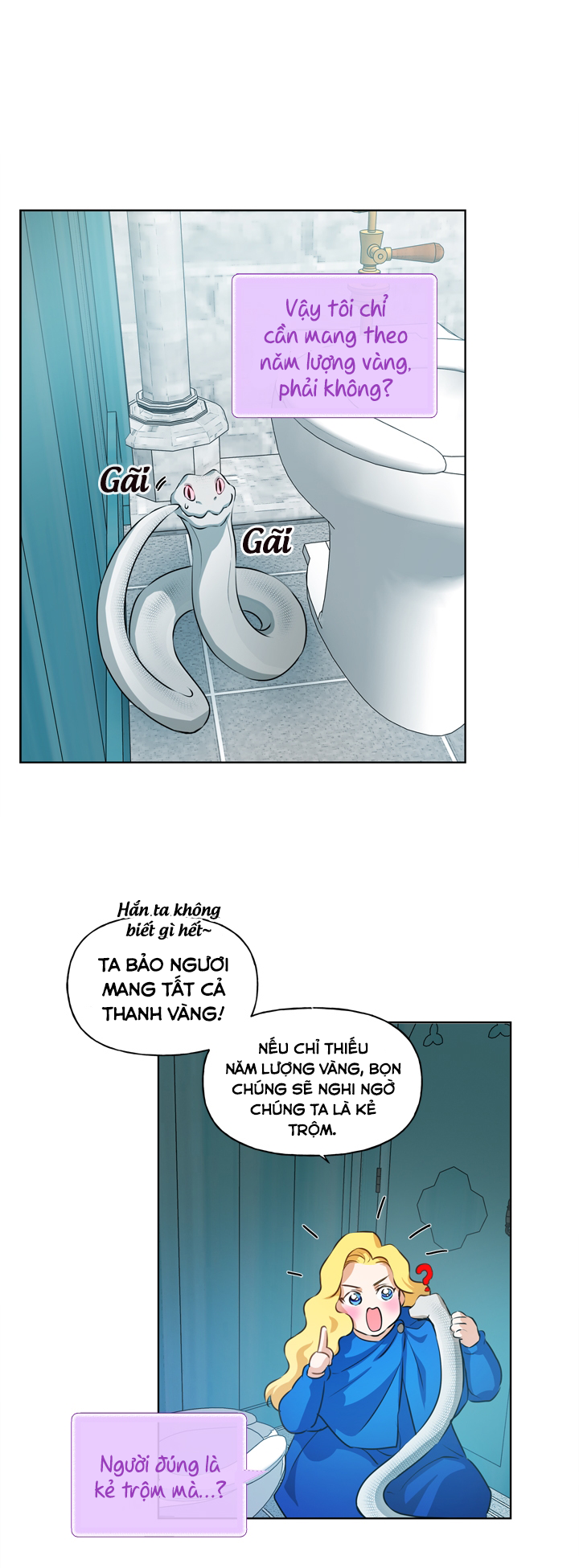 nhà nguyên tố tóc vàng chapter 28 24