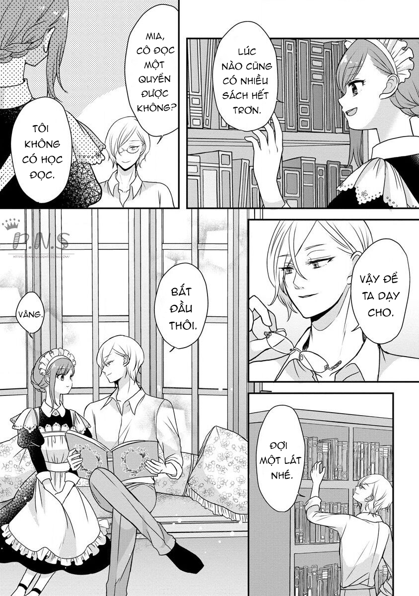 cô hầu dễ thương cùng chàng quý tộc điển trai chapter 3.1 4