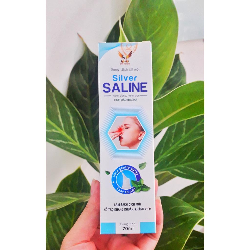 Dung dịch xịt mũi nano bạc Silver SALINE