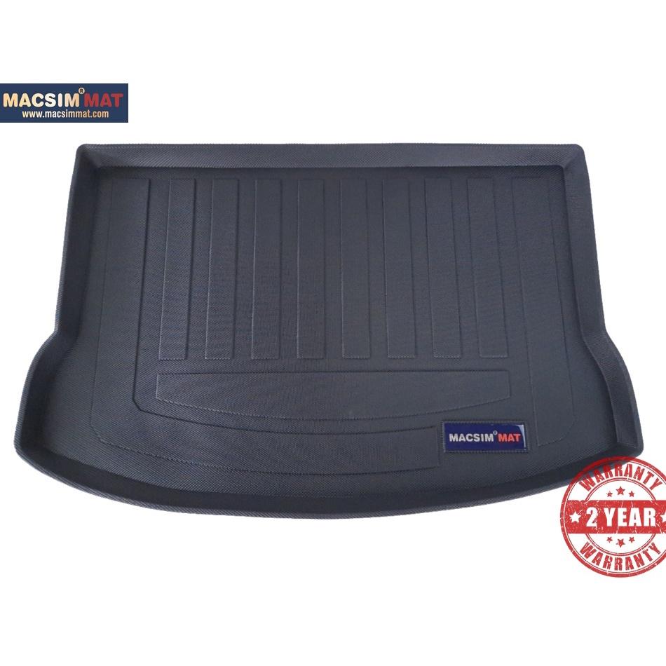 Lót cốp ô tô Macsim cao cấp Thảm lót cốp xe ô tô Toyota Yaris 2013-2017nhãn hiệu Macsim chất liệu TPV hàng loại 2