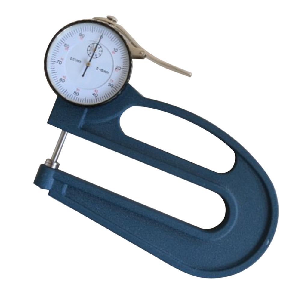 Độ Dày Gage Mặt Số Đo Đo Công Cụ 0-10X120mm