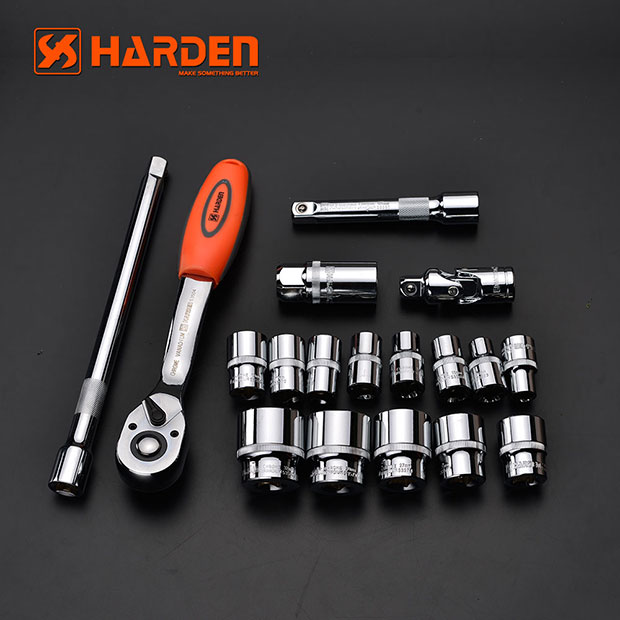 Bộ Dụng Cụ HARDEN 77 Dụng Cụ Chi Tiết Bằng Thép Cao Cấp CRV Tiêu Chuẩn Châu Âu - Hộp Nhựa Nguyên Chất, Chịu Được Va Đập , Độ Bền Cao, Dễ Dàng Sử Dụng Di Chuyển - 42x30x10 - Hàng Chính Hãng HARDEN