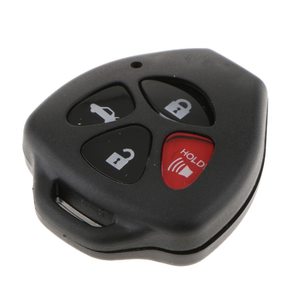 3xCar 4 Buttons Remote Key Cover Case Shell For