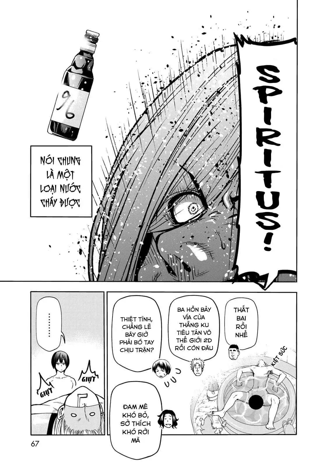 cô gái thích lặn - grand blue chapter 73 31