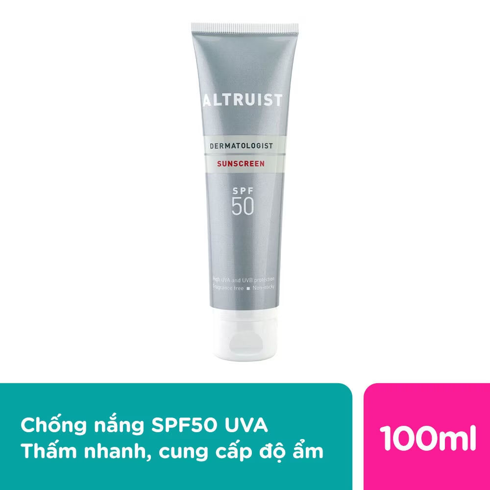 Kem Chống Nắng Altruist Sunscreen SPF50 UVA 100ml