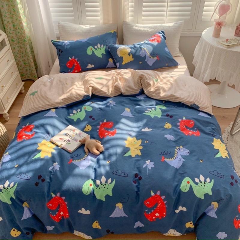 Set Cotton Living Hàng Nhập Khẩu Cao Cấp 4 Món BST Hello Summer