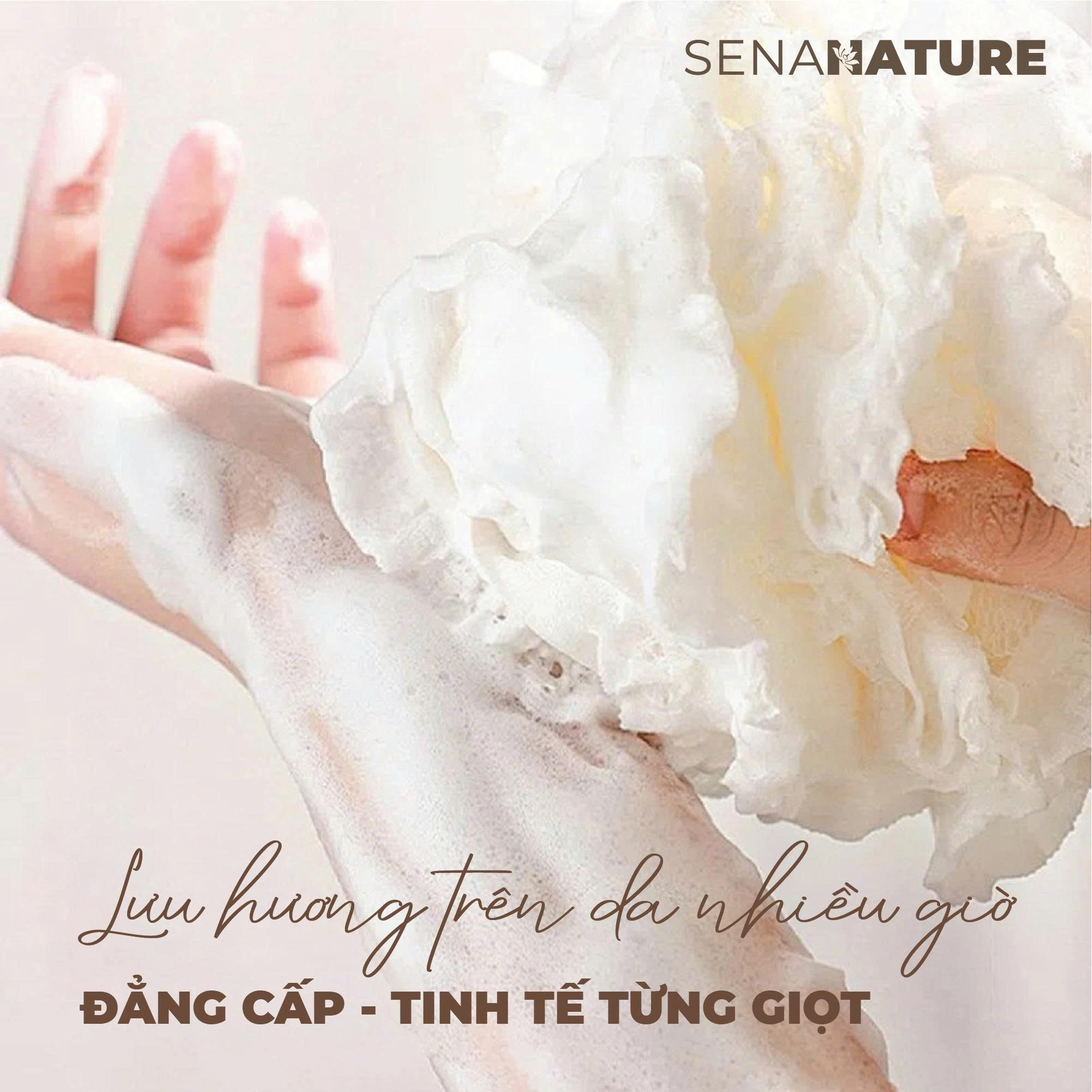 (Tặng 3 nạ) Sữa tắm nước hoa SENANATURE NOURISHING THERAPY FROM BOTANICAL EXTRACTS Perfumed Body Wash 1000ml