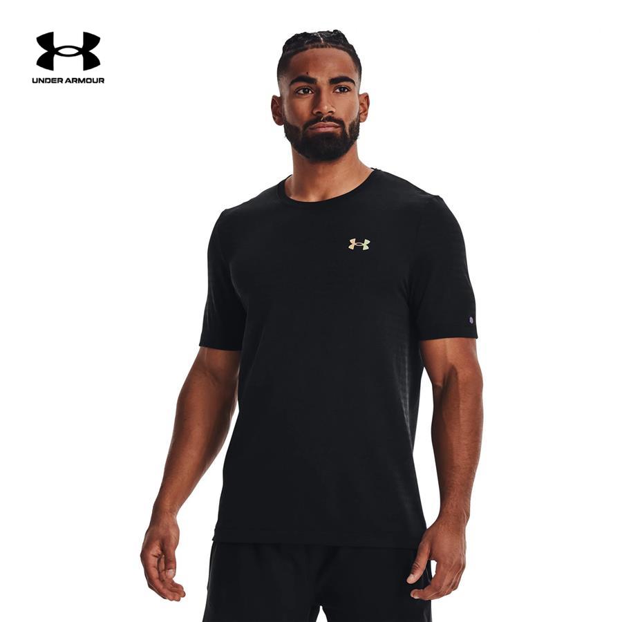 Áo thun tay ngắn thể thao nam Under Armour Rush Seamle Geosport - 1370441-001