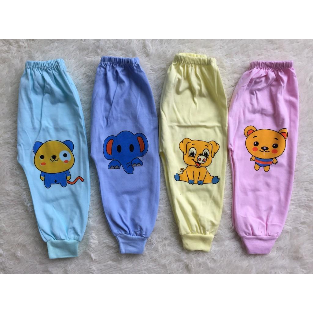 quần chục cotton cho bé có size 3-12kg giá chỉ 180k/chục, chất cực đẹp