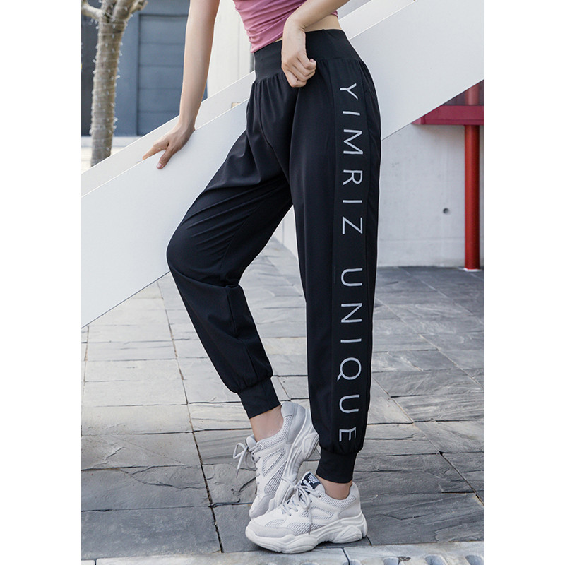 Quần Jogger nữ Louro QL101, mẫu quần tập gym nữ dáng rộng che mọi khuyết điểm, phù hợp tập luyện, đi chơi