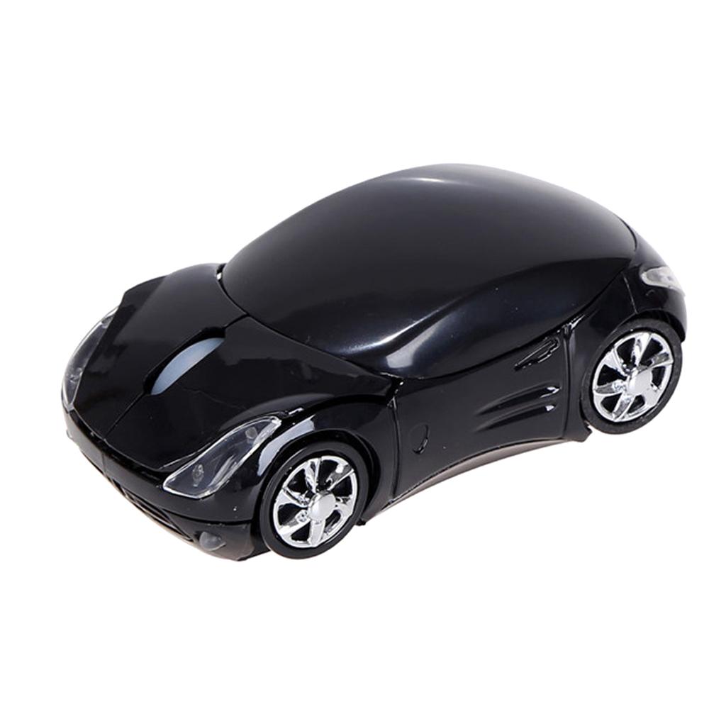 2.4Ghz Car Shape Wireless Mouse, Mini Optical 1000DPI Mice with USB Receiver